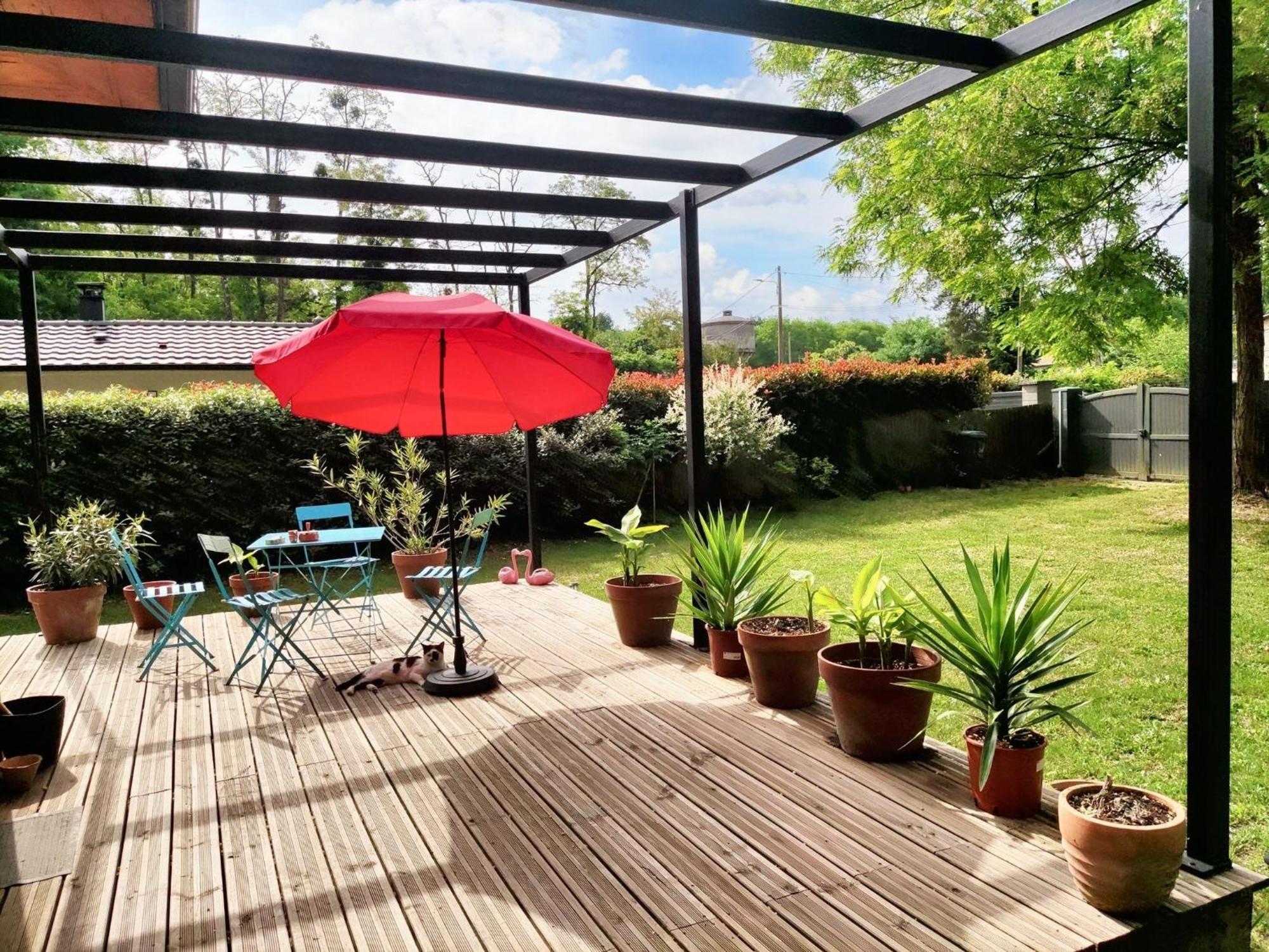 Maison Spacieuse A Saint Selve Avec Jardin Et Barbecue 125 M² Eksteriør bilde
